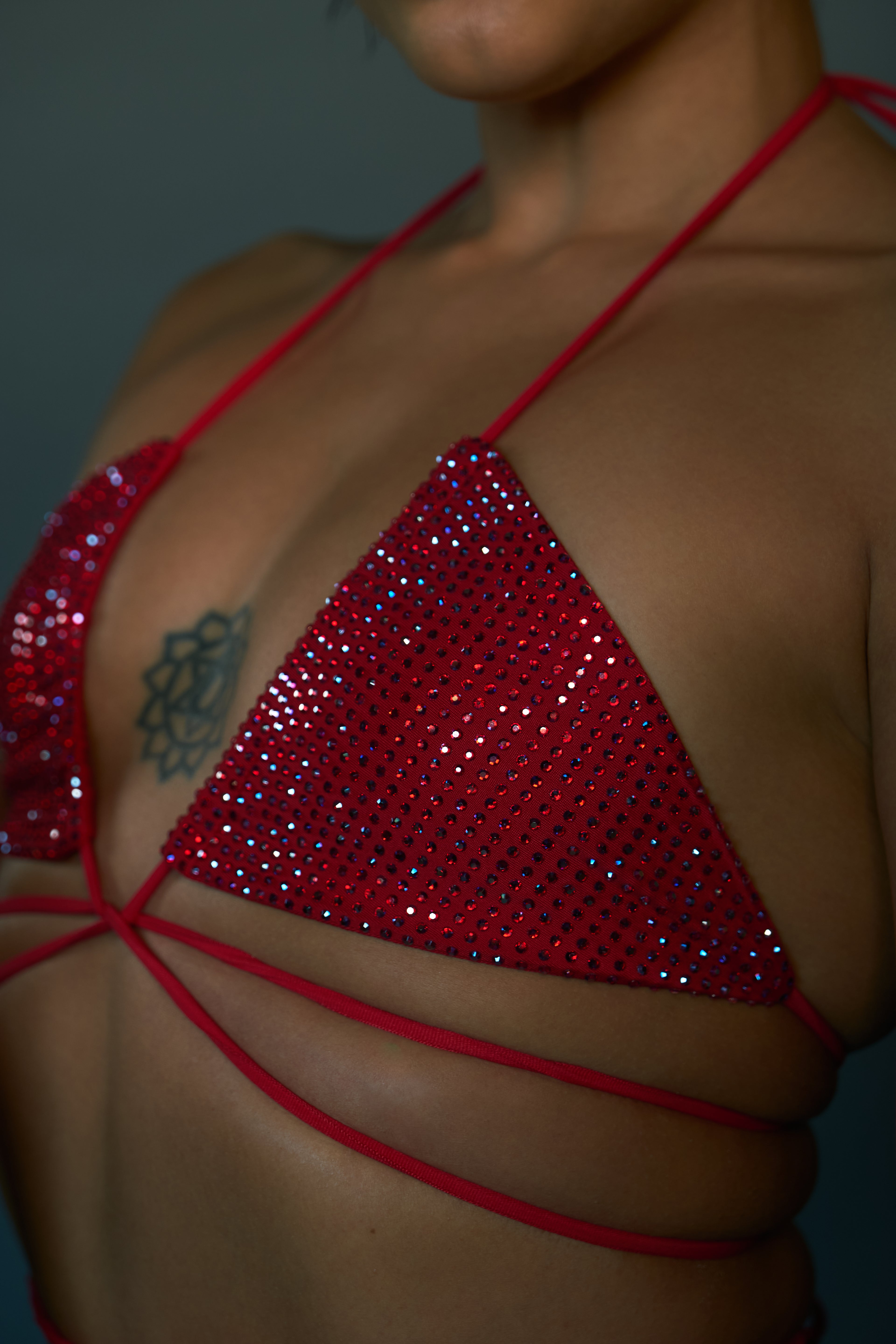 Signature Crystal Bikini Set